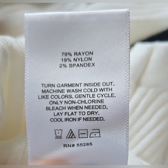 Express White Ribbed Mini Sweater Dress XS - Picture 6 of 6